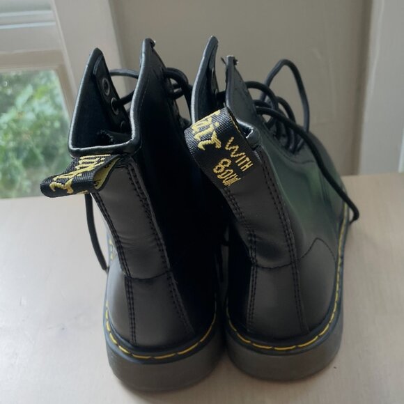 Dr. Martens Black Boots - 1460 Smooth Leather - Picture 2 of 6